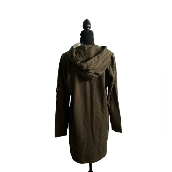Tommy Hilfiger Army Green Long Top/Dress size M - Picture 2 of 12
